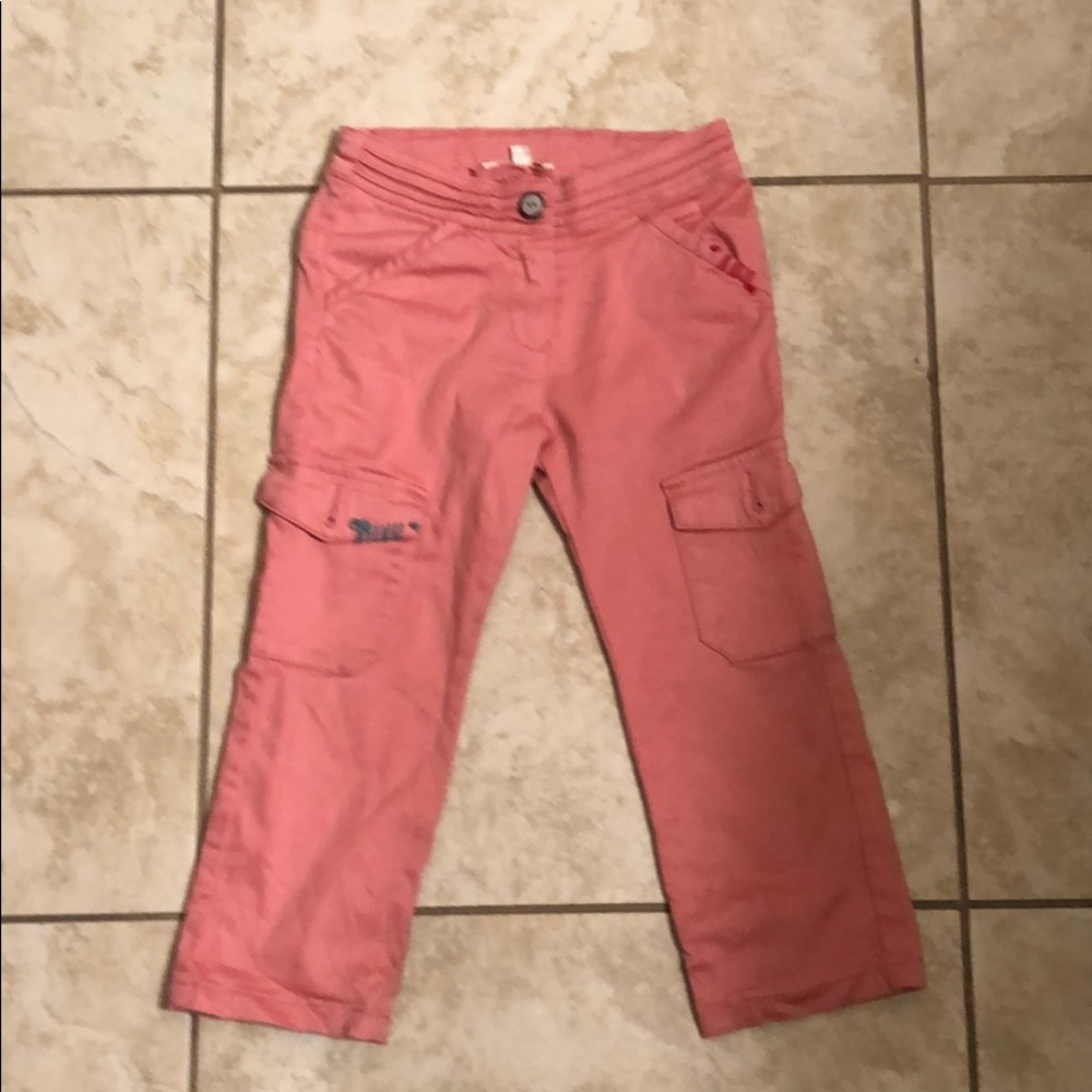 Kenzo pink cargo pants